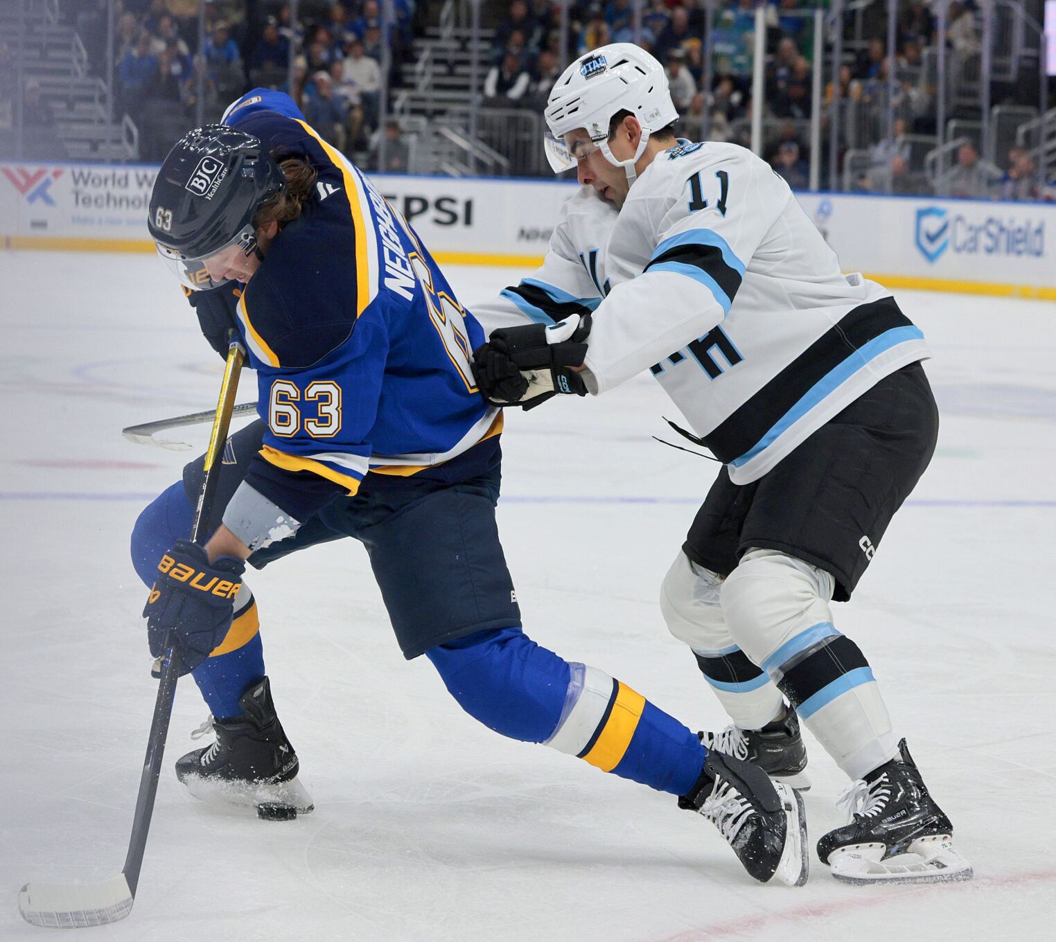 Blues host the Utah Hockey Club